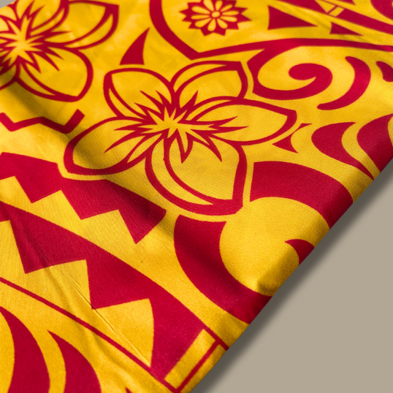 Island Fire - Cotton Blend Lavalava